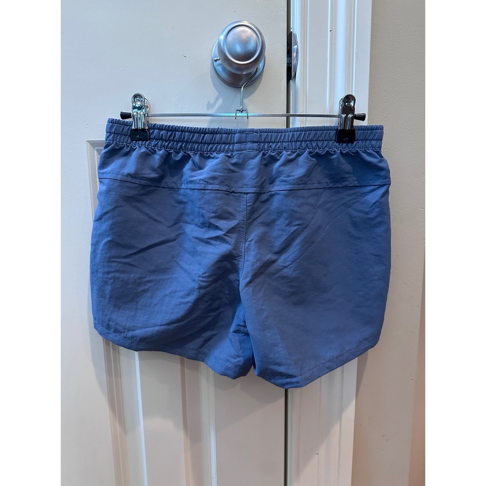 New girls Patagonia Kids Baggies Shorts Size L (12) Utility Blue Unlined NWT - Picture 3 of 9